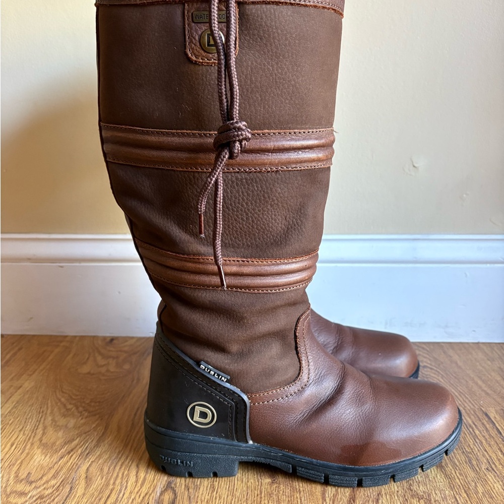 Dublin Women's Brown Waterproof Equestrian Boots